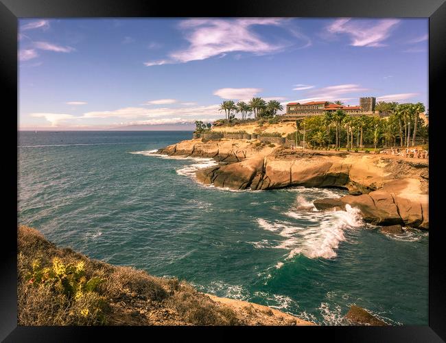 Photo's of Tenerife Costa Adeje Framed Print by Naylor's Photography