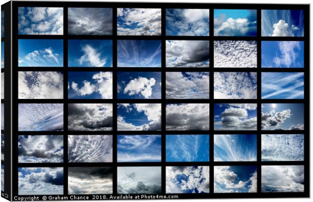 Cloud Gallery Canvas Print by Graham Chance