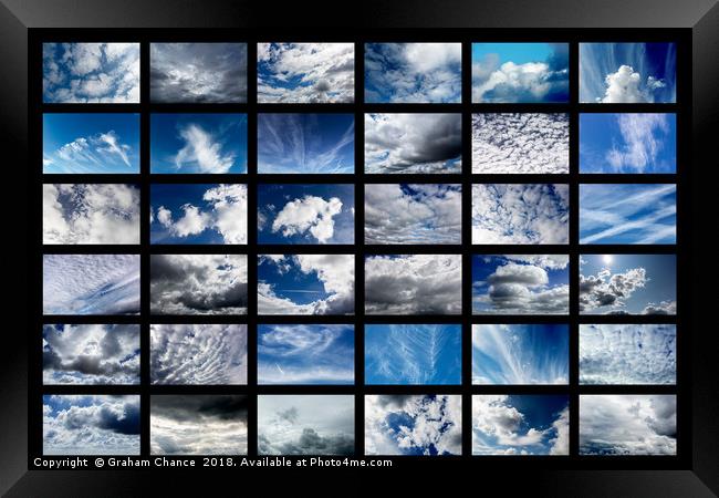 Cloud Gallery Framed Print by Graham Chance