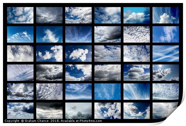 Cloud Gallery Print by Graham Chance
