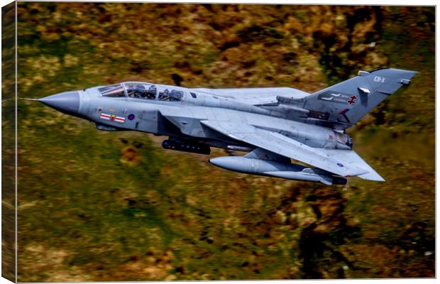 41 Squadron TES Tornado GR4 EB X Canvas Print by Oxon Images
