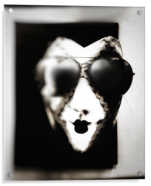 Venetian mask Acrylic by Larisa Siverina