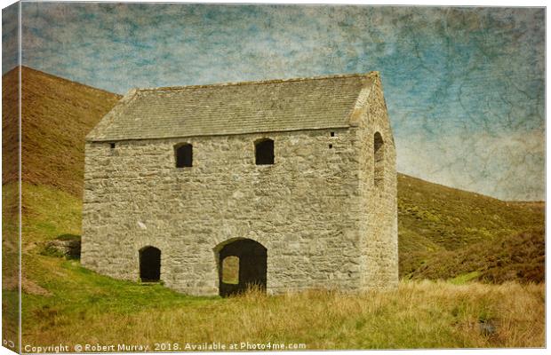 The Well of Lecht Iron Mine Canvas Print by Robert Murray