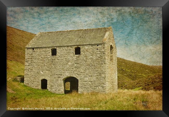 The Well of Lecht Iron Mine Framed Print by Robert Murray