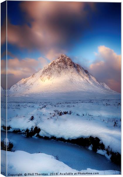 Stob Dearg No.4 Canvas Print by Phill Thornton