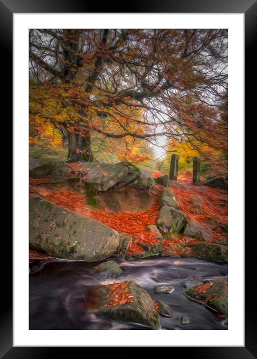 Padley Gold Framed Mounted Print by Paul Andrews