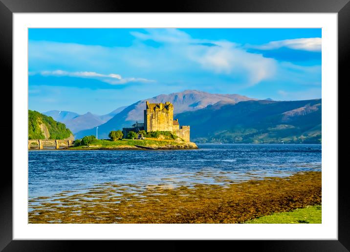 Eileen Donan Castle, Scottish Highlands Framed Mounted Print by Scott Paul