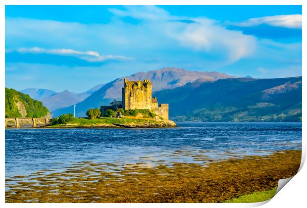 Eileen Donan Castle, Scottish Highlands Print by Scott Paul