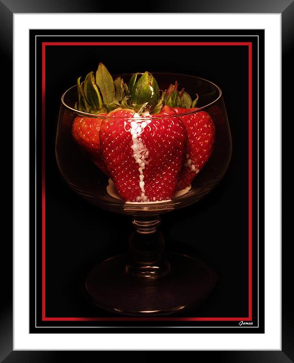 Please take one! 3D Image Framed Mounted Print by james sanderson