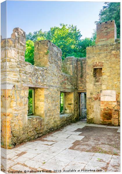 The abandond village of Tyneham in Dorset Canvas Print by KB Photo
