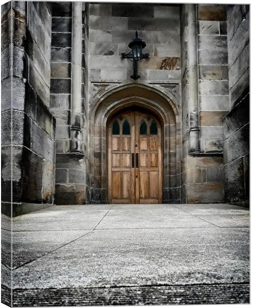 The Locked Door Canvas Print by Jonathan Thirkell
