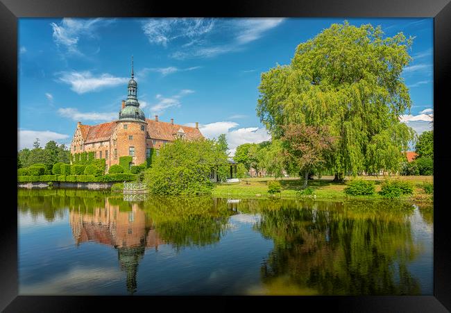 Vittskovle Castle in Sweden Framed Print by Antony McAulay