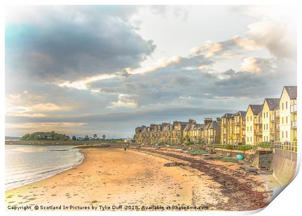 Fairlie Beach in Scotland Print by Tylie Duff Photo Art