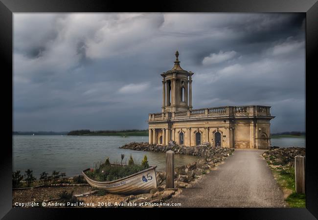Normanton Church HDR Framed Print by Andrew Paul Myers
