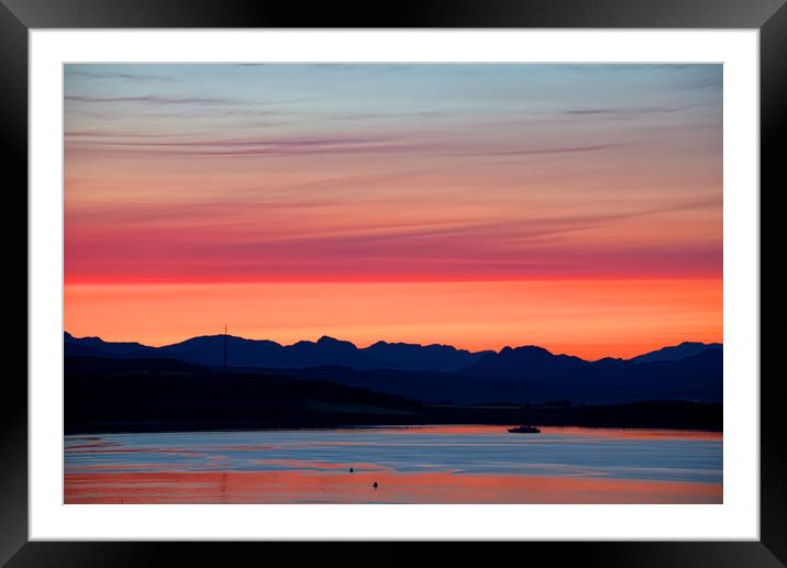 Tangerine Dream Framed Mounted Print by David Withers