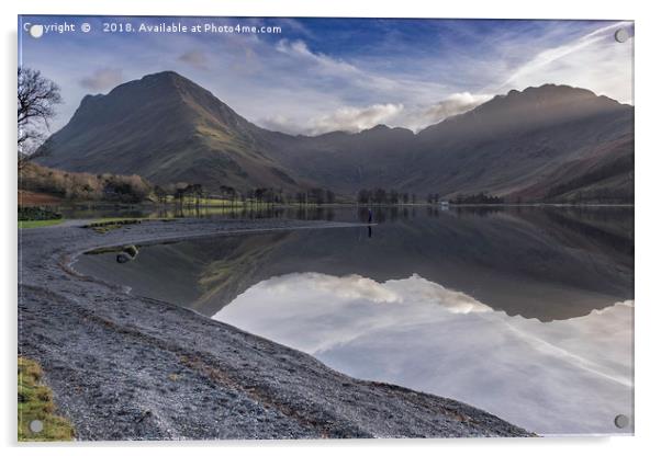 Bucolic Buttermere Acrylic by K7 Photography
