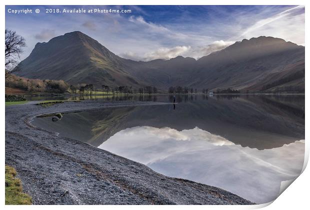 Bucolic Buttermere Print by K7 Photography
