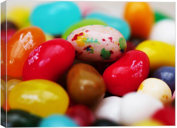 Jelly bean sweeties Canvas Print by David French