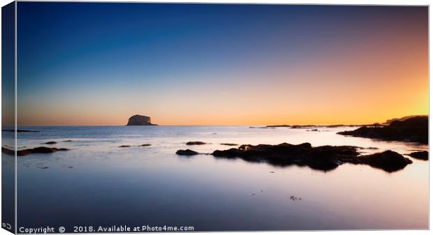 Bass Rock No.4 Canvas Print by Phill Thornton