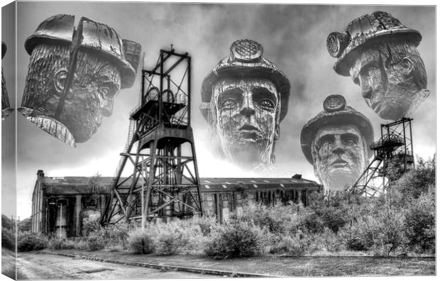 The Decline Of An Industry Canvas Print by Steve Purnell
