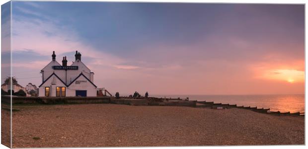 The Old Neptune Whitstable Canvas Print by Ian Hufton