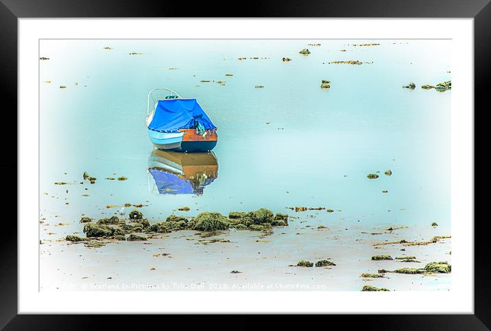 Misty Day On The Clyde Framed Mounted Print by Tylie Duff Photo Art