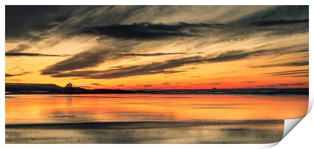 The Beauty of Bamburgh Print by Naylor's Photography