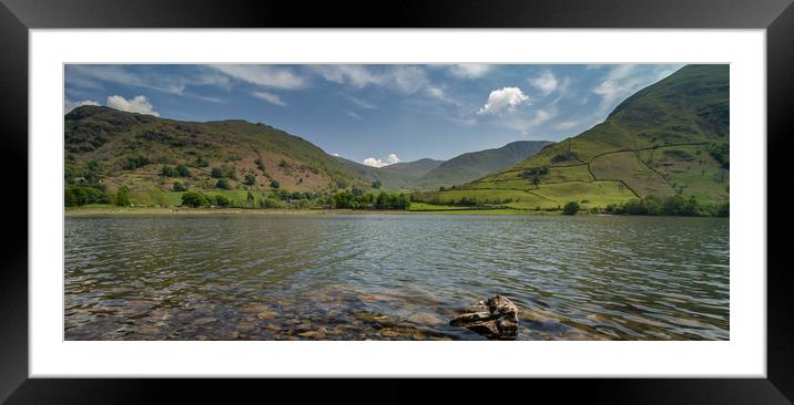 Looking towards Hartsop, Cumbria Framed Mounted Print by Images of Devon