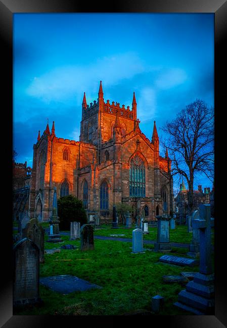 Dunfermline Abbey, Dawn, Easter Sunday Framed Print by Keith Rennie