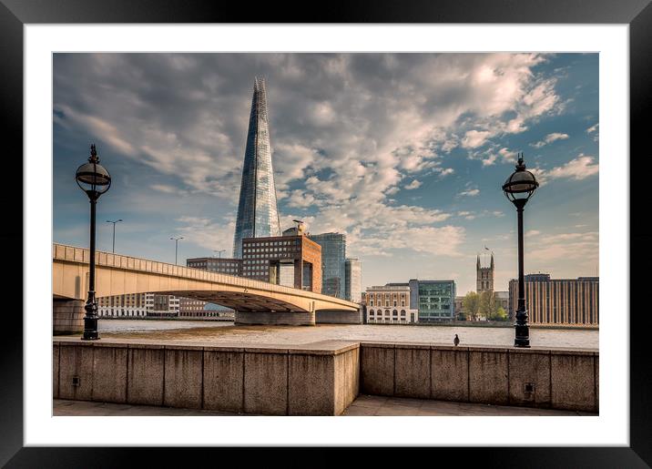 The Shard #10 Framed Mounted Print by Paul Andrews