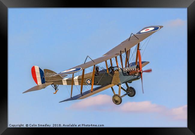 TVAL BE2e-1 reproduction A2943 G-CJZO Framed Print by Colin Smedley