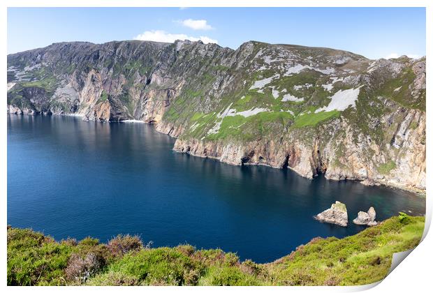 Inlet in Cliffs of Moher  Print by Thomas Baker