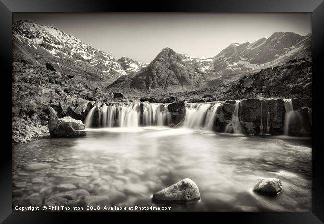Fairy Pools, Isle of Skye. No.3 Framed Print by Phill Thornton