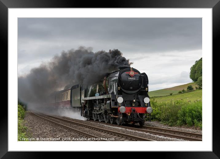 The Welsh Marches Express Framed Mounted Print by Steve Liptrot