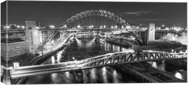 The Toon Bridges Canvas Print by Naylor's Photography