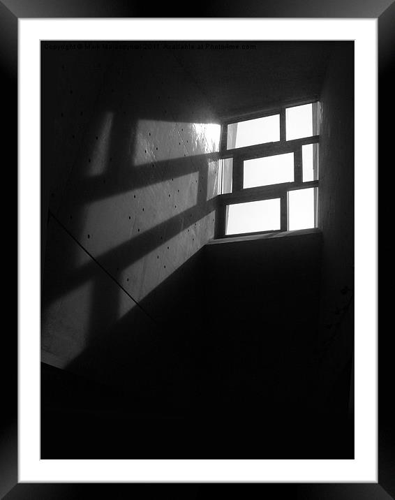 Light through yonder window Framed Mounted Print by Mark Malaczynski