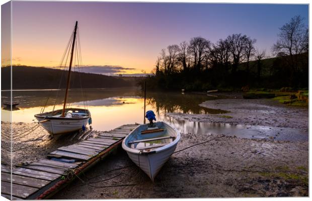 Gold at St Clements Truro Cornwall UK Canvas Print by Michael Brookes