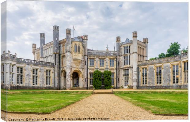Highcliffe Castle in Dorset, England, UK Canvas Print by KB Photo