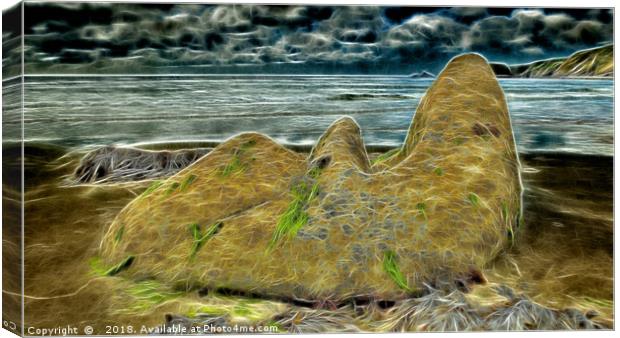 Boulder Canvas Print by Catchavista 