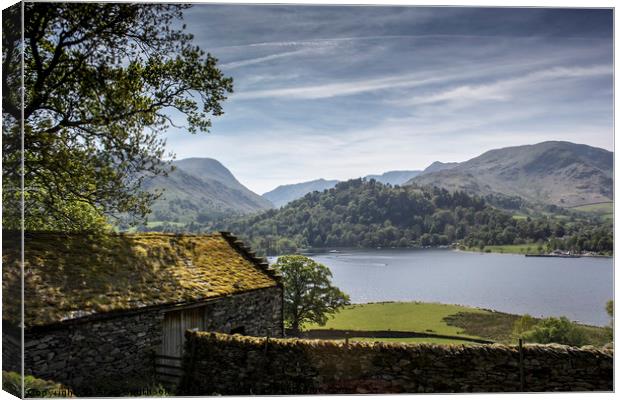Ullswater to Patterdale Canvas Print by Aran Smithson