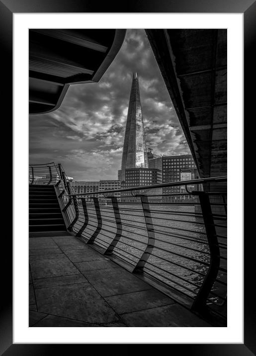 The Shard #11 Framed Mounted Print by Paul Andrews