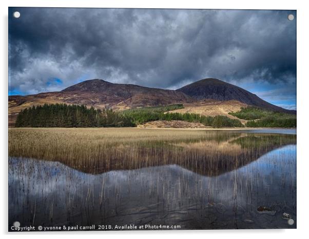 Driving to Elgol, Isle of Skye Acrylic by yvonne & paul carroll