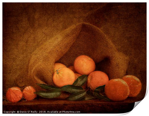 Clementine Print by Denis O’ Reilly