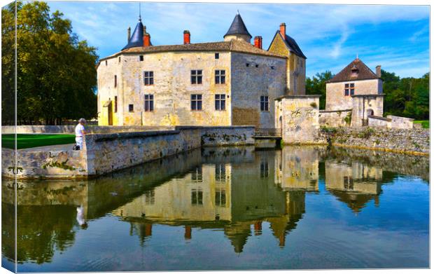 The Chateau  Canvas Print by Irene Burdell