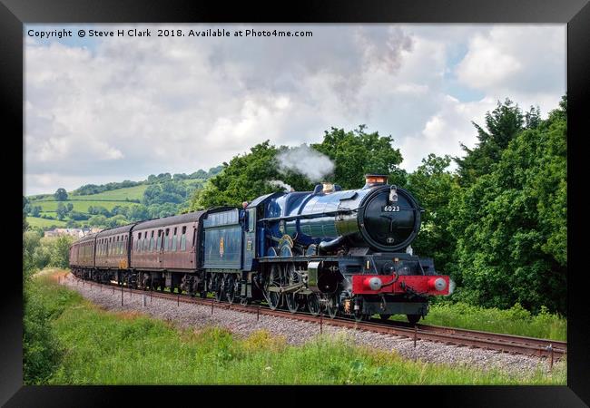 King Edward II  Framed Print by Steve H Clark