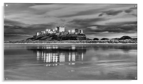 The beauty of Bamburgh Acrylic by Naylor's Photography