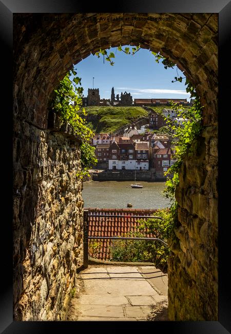 A Magical View of Whitby Framed Print by keith sayer