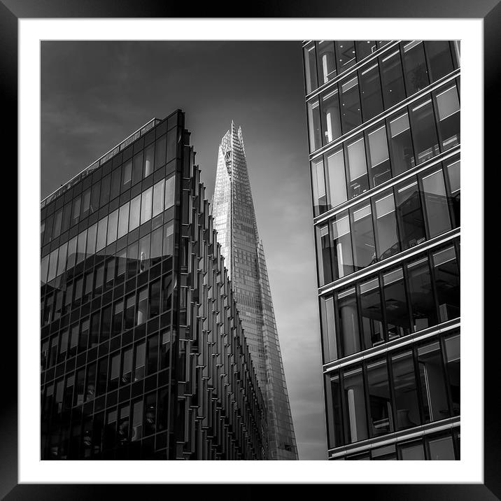 The Shard #12 Framed Mounted Print by Paul Andrews