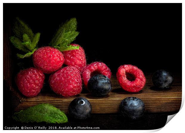 Summer Fruits Print by Denis O’ Reilly