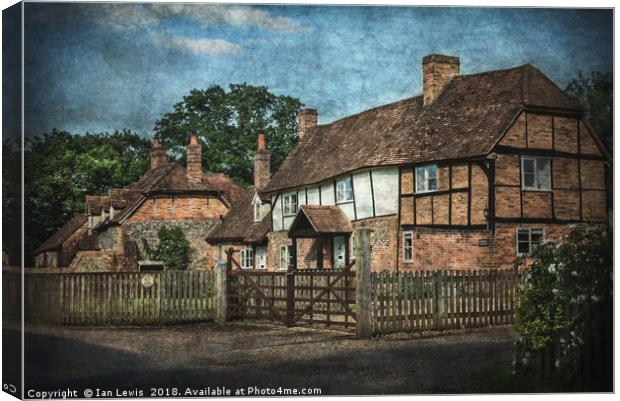 An Oxfordshire Village Canvas Print by Ian Lewis